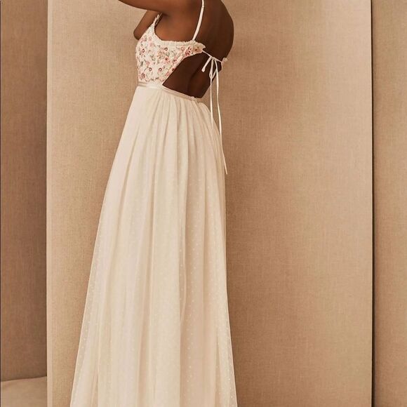 NWT Anthropologie Needle & Thread Elsie Cami Maxi Dress Size 10 - Picture 2 of 5